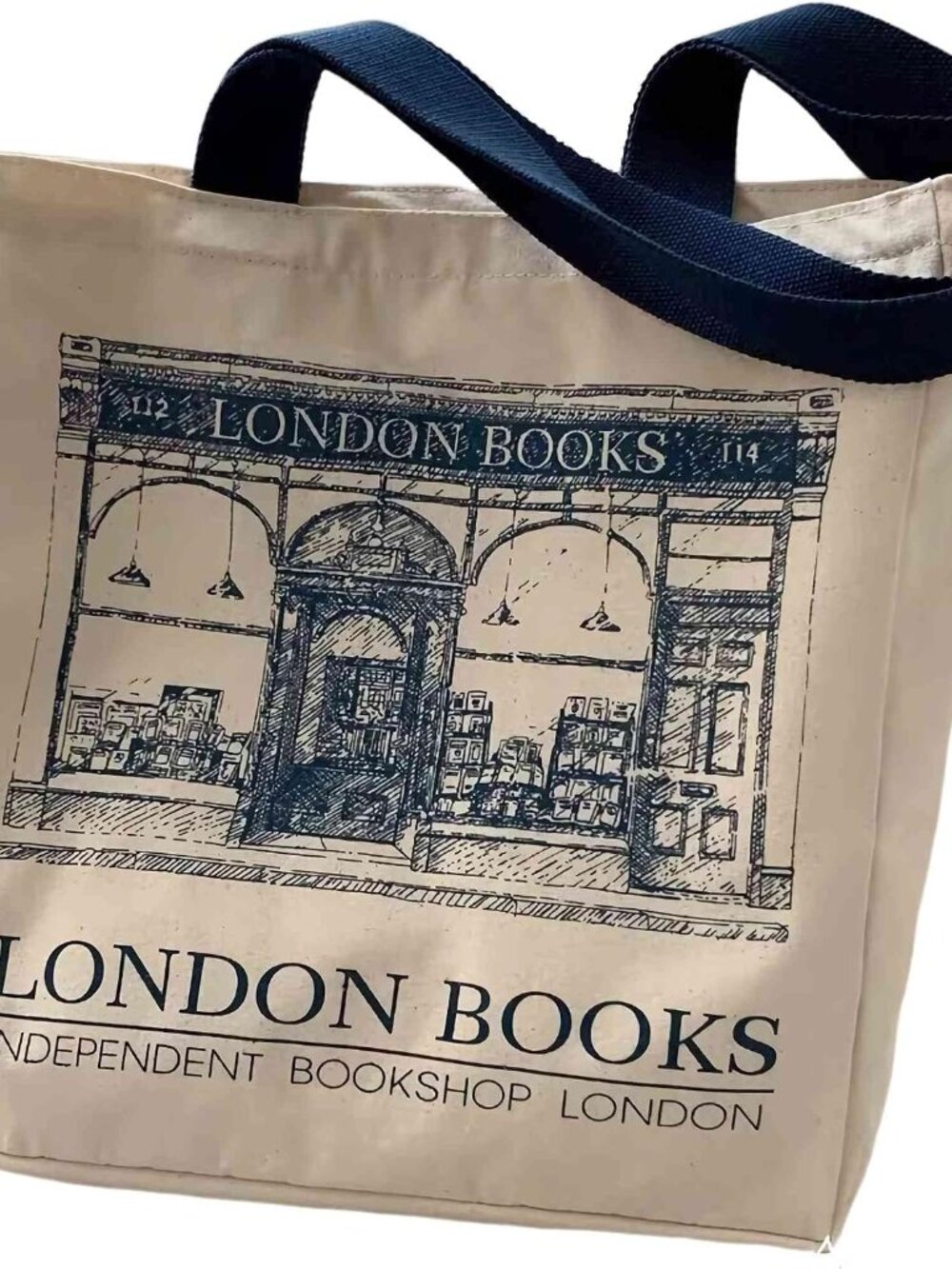 for women, book tote bag aesthetic with zipper, cute small book tote, Portable W